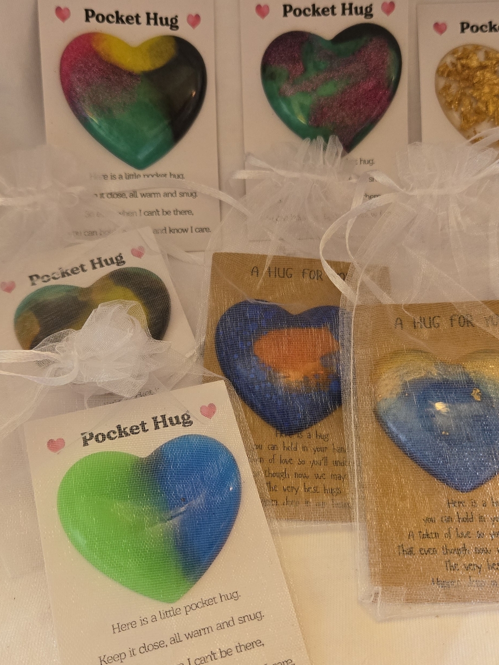 Customizable Heart Pocket Hug Trinket - Picture 5 of 7